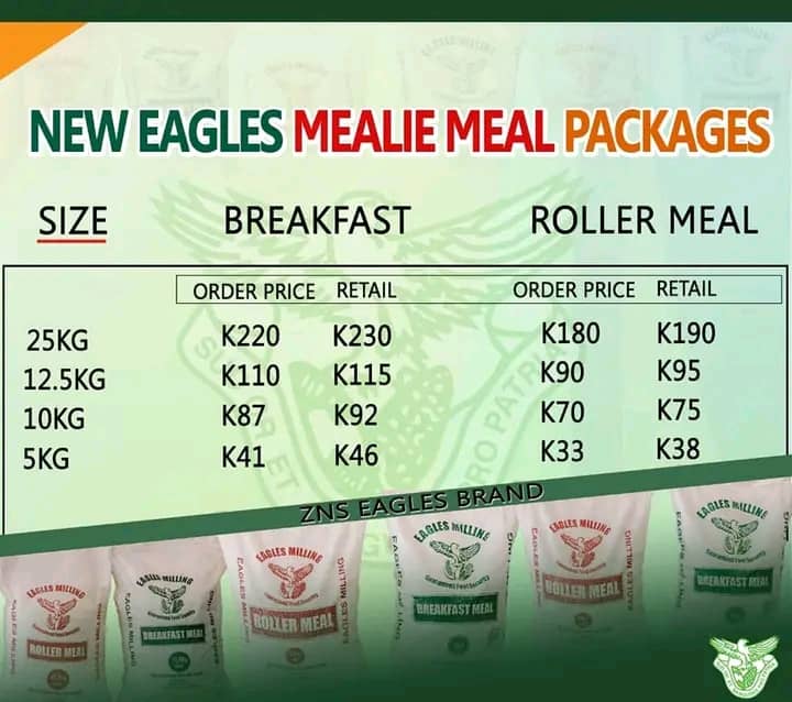 ZNS Rolls Out New Mealie Meal Prices!!