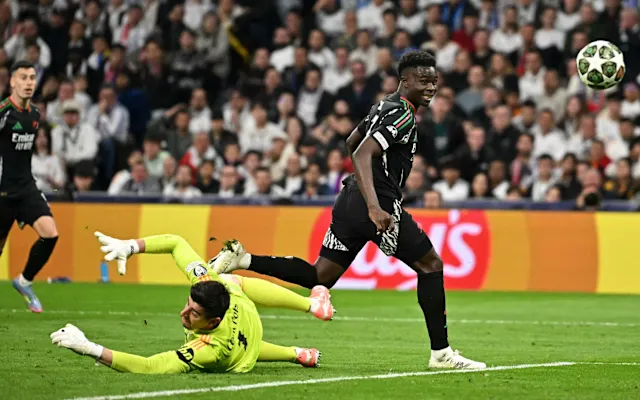 Saka Scores In The 65th Minute