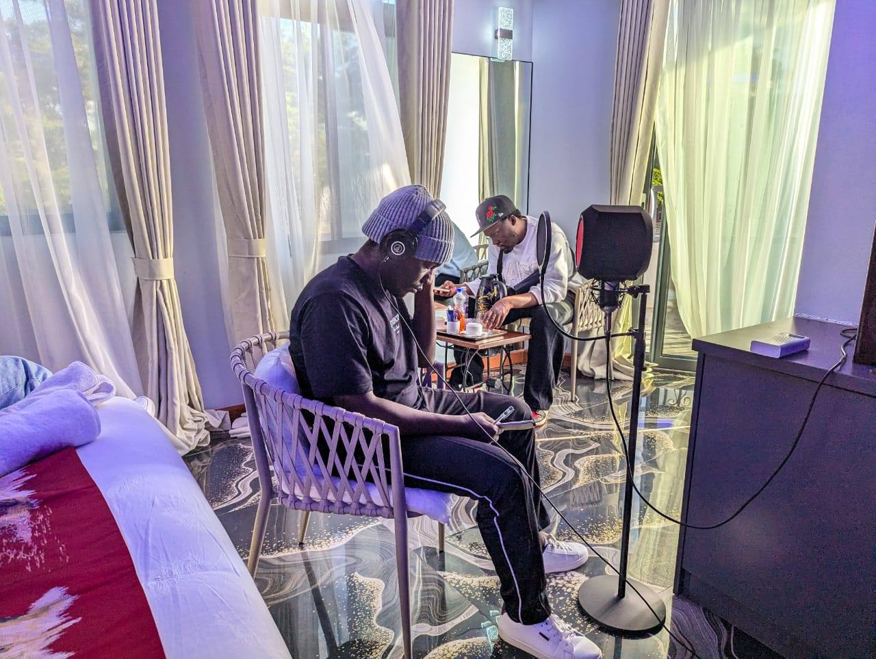 Muzo Aka Alphonso Hits The Studio Once More!!