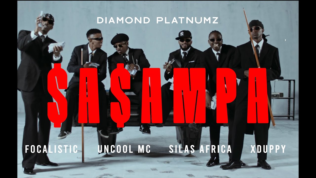 Diamond Platnumz ft. Focalistic, Uncool, Silas Africa, Xduppy - Sasampa (Official Video)